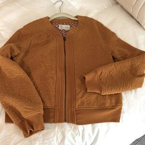 Bomber knit jacket